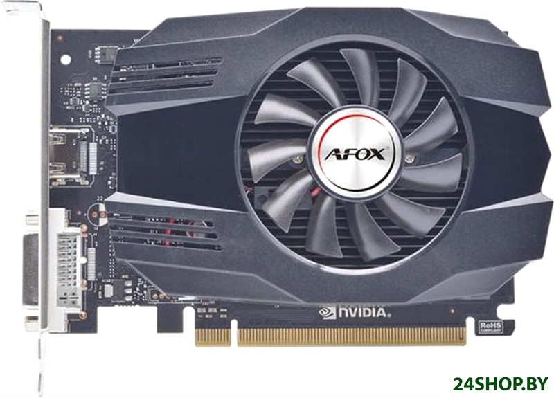 Видеокарта AFOX GeForce GT 1030 4GB GDDR4 AF1030-4096D4H5 Видеокарта AFOX GeForce GT 1030 4GB GDDR4 AF1030-4096D4H5