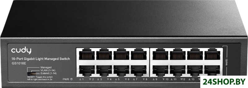 Настраиваемый коммутатор Cudy GS1016E 1.0 Настраиваемый коммутатор Cudy GS1016E 1.0
