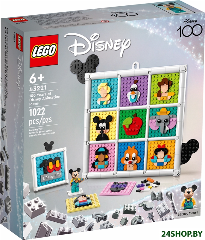 Конструктор LEGO Disney 43221 100 лет Диснея Конструктор LEGO Disney 43221 100 лет Диснея