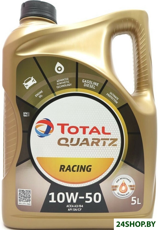 Моторное масло Total Quartz Racing 10W-50 5л Моторное масло Total Quartz Racing 10W-50 5л
