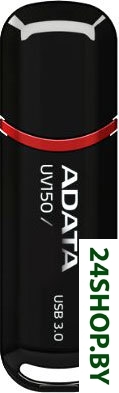 Флеш-память A-Data DashDrive UV150 128 Gb Black (AUV150-128G-RBK) Флеш-память A-Data DashDrive UV150 128 Gb Black (AUV150-128G-RBK)