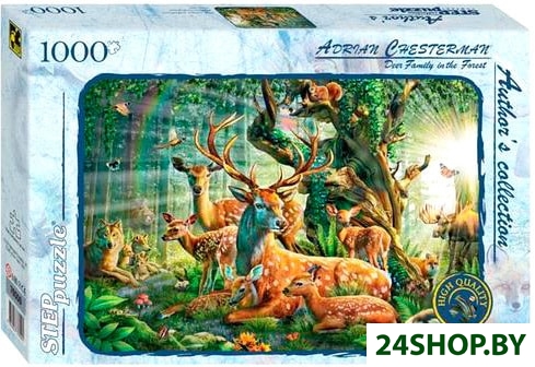 Пазл Step Puzzle Мир лесных животных Пазл Step Puzzle Мир лесных животных