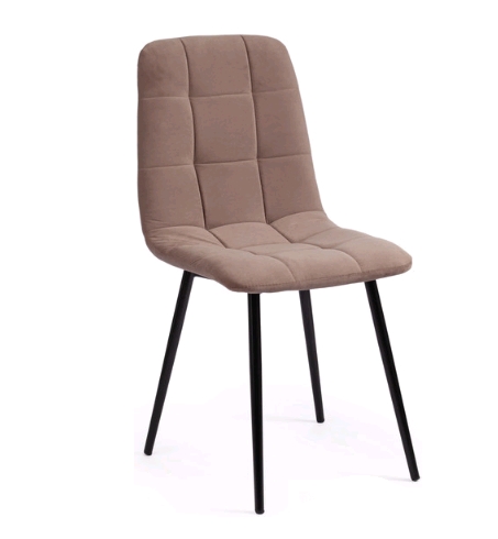 Стул TetChair CHILLY MAX (Велюр/металл, серо-бежевый/черный) Стул TetChair CHILLY MAX (Велюр/металл, серо-бежевый/черный)