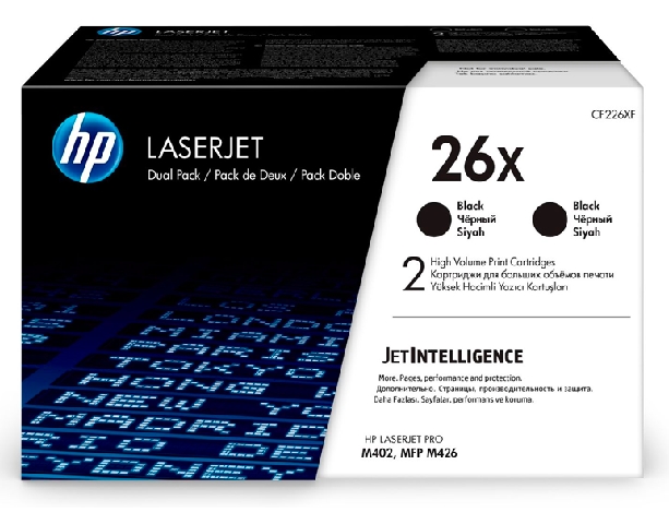 Картридж HP 26X 2-pack CF226XD Картридж HP 26X 2-pack CF226XD
