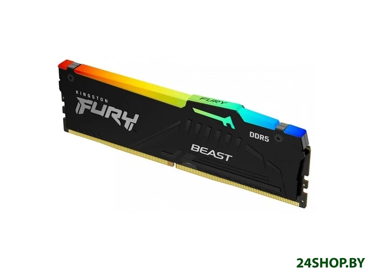 Оперативная память Kingston FURY Beast RGB 32ГБ DDR5 5200 МГц KF552C40BBA-32 Оперативная память Kingston FURY Beast RGB 32ГБ DDR5 5200 МГц KF552C40BBA-32