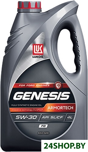 Моторное масло Лукойл Genesis Armortech FD 5W-30 4л Моторное масло Лукойл Genesis Armortech FD 5W-30 4л