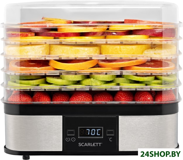 Сушилка для овощей и фруктов Scarlett SC-FD421T19 Сушилка для овощей и фруктов Scarlett SC-FD421T19