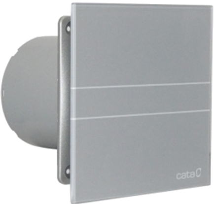 Вентилятор накладной CATA E-100 GST Glass Silver Timer Вентилятор накладной CATA E-100 GST Glass Silver Timer