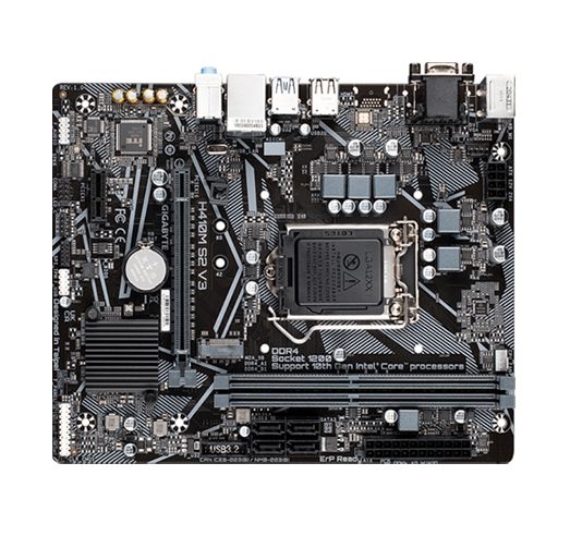 Материнская плата Gigabyte H410M S2 V3 (rev. 1.0) Материнская плата Gigabyte H410M S2 V3 (rev. 1.0)
