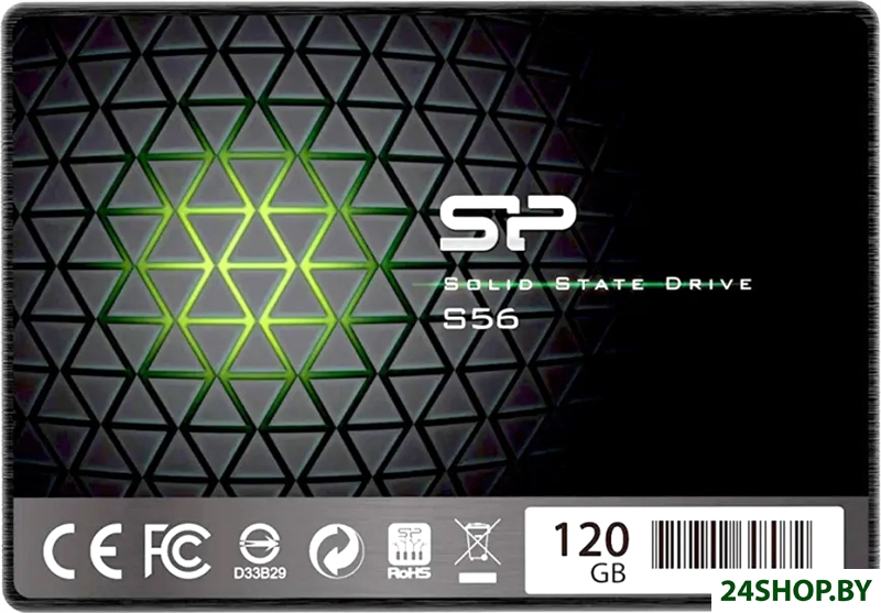 SSD Silicon-Power Slim S56 120GB SP120GBSS3S56B25RM SSD Silicon-Power Slim S56 120GB SP120GBSS3S56B25RM