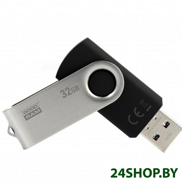 Флэш карта GoodRam 32GB Twister Black UTS2-0320K0R11 Флэш карта GoodRam 32GB Twister Black UTS2-0320K0R11
