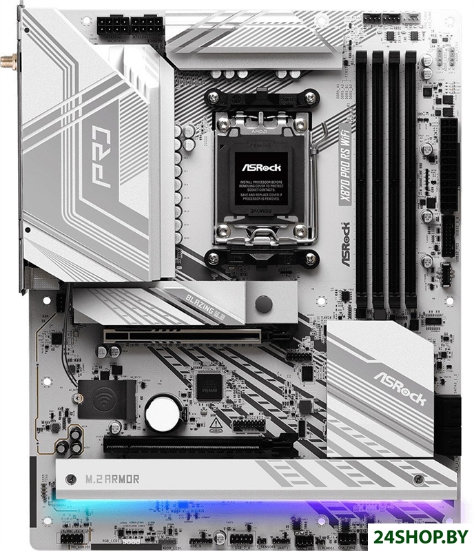 Материнская плата ASRock X870 Pro RS WiFi Материнская плата ASRock X870 Pro RS WiFi