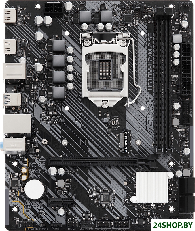 Материнская плата ASRock H510M-H2/M.2 SE Материнская плата ASRock H510M-H2/M.2 SE