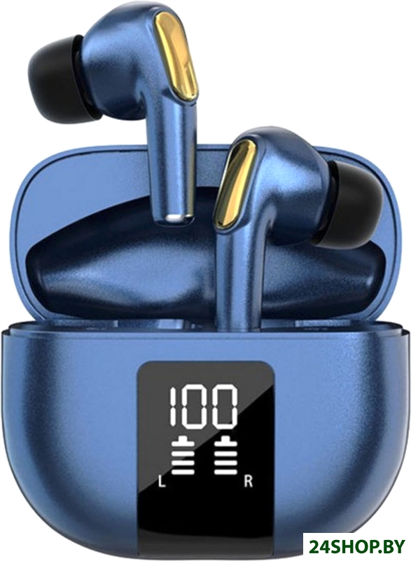 Наушники Venso Superia TW-30 (синий/золотистый) Наушники Venso Superia TW-30 (синий/золотистый)