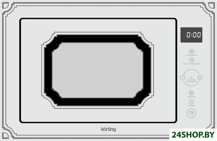 Микроволновая печь Korting KMI825RGW Микроволновая печь Korting KMI825RGW
