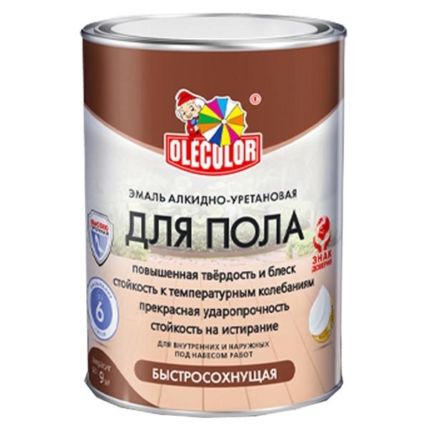 Эмаль Olecolor Для пола быстросохнущая 1.8 кг (золотистый) Эмаль Olecolor Для пола быстросохнущая 1.8 кг (золотистый)