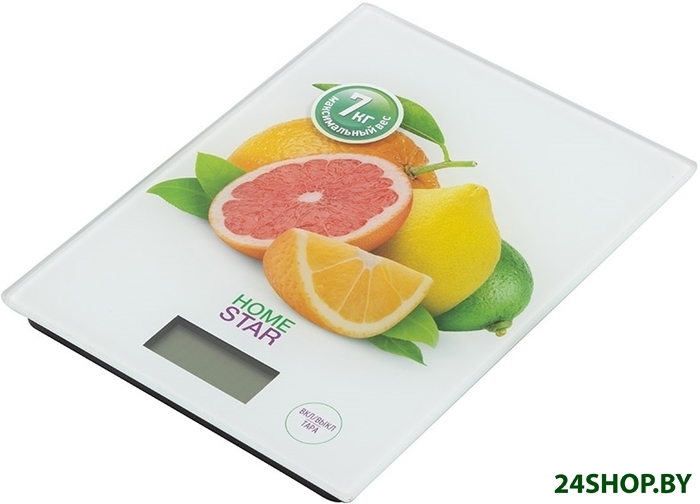 Весы кухонные HOMESTAR HS-3008 (цитрусы) Весы кухонные HOMESTAR HS-3008 (цитрусы)