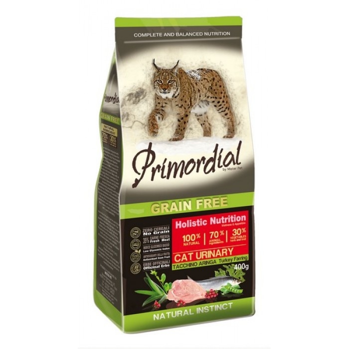 Сухой корм для кошек Primordial GF Adult Urinary Turkey and Herring (2 кг) Сухой корм для кошек Primordial GF Adult Urinary Turkey and Herring (2 кг)