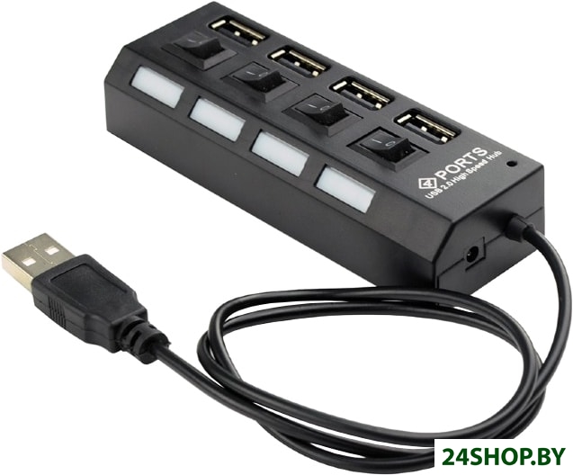 USB-хаб Gembird UHB-U2P4-02 USB-хаб Gembird UHB-U2P4-02
