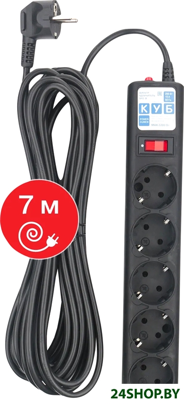 Сетевой фильтр Power Cube SPG5-7M Сетевой фильтр Power Cube SPG5-7M