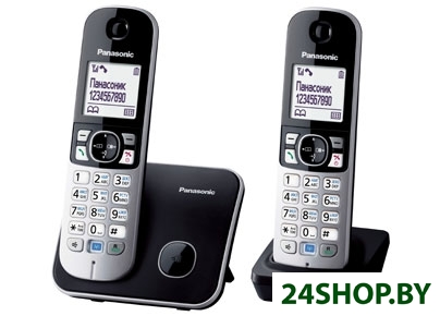 Радиотелефон Panasonic KX-TG6812RUB Радиотелефон Panasonic KX-TG6812RUB