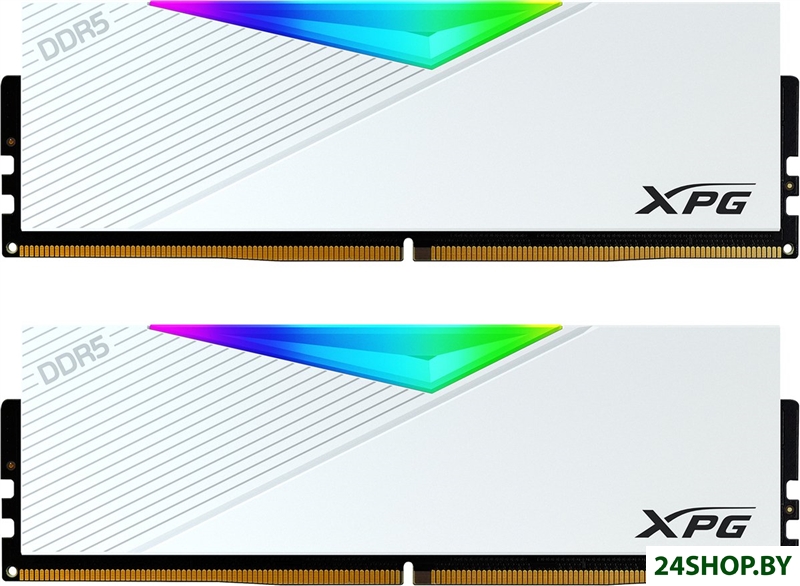 Оперативная память ADATA XPG Lancer RGB 2x48ГБ DDR5 6000МГц AX5U6000C3048G-DCLARWH Оперативная память ADATA XPG Lancer RGB 2x48ГБ DDR5 6000МГц AX5U6000C3048G-DCLARWH