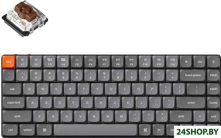 Клавиатура Keychron K3 Max White LED K3M-A3-RU (Gateron Low Profile Brown) Клавиатура Keychron K3 Max White LED K3M-A3-RU (Gateron Low Profile Brown)