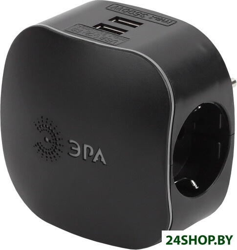 Разветвитель ЭРА SP-3e-USB-Black Б0046364 Разветвитель ЭРА SP-3e-USB-Black Б0046364