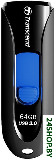 Флеш-память Transcend JetFlash 790 64GB (TS64GJF790K) Флеш-память Transcend JetFlash 790 64GB (TS64GJF790K)