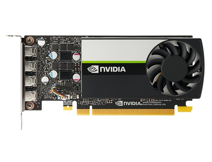 Видеокарта HP Nvidia T1000 4GB GDDR6 20X22AA Видеокарта HP Nvidia T1000 4GB GDDR6 20X22AA