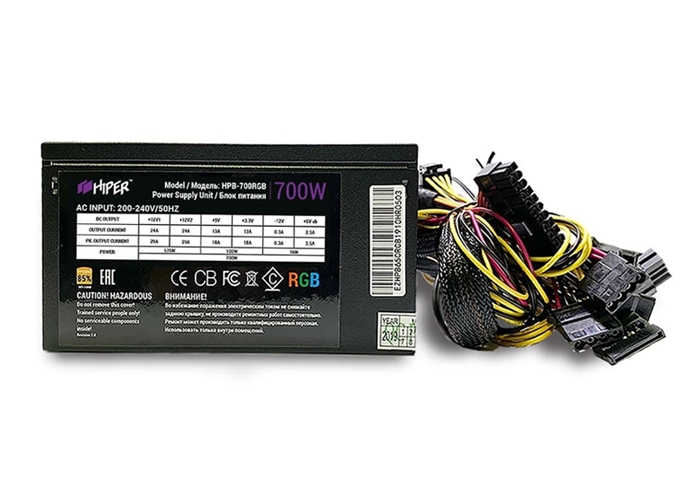 Блок питания HIPER HPB-700RGB Блок питания HIPER HPB-700RGB