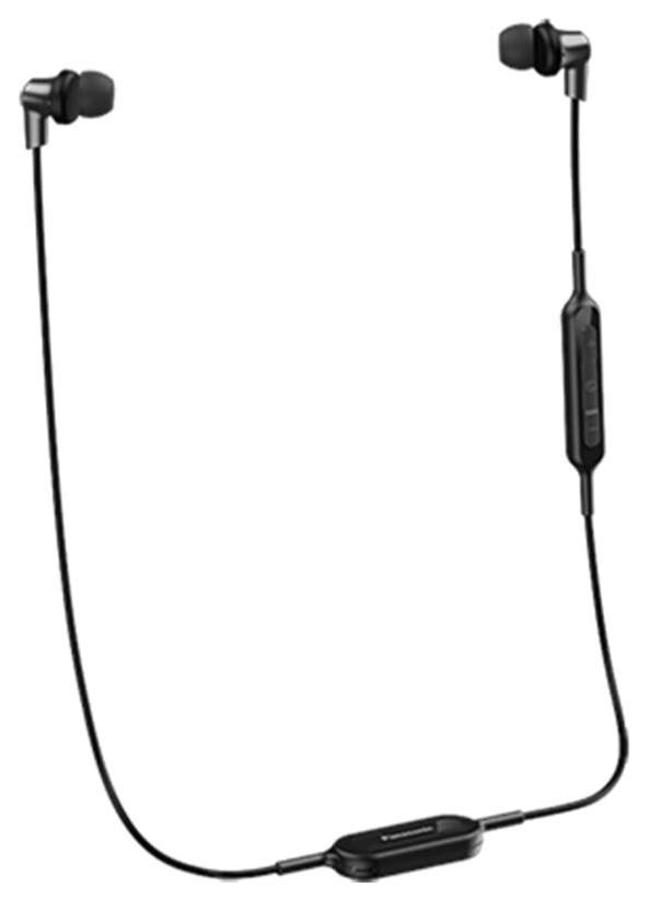 Наушники с микрофоном Panasonic RP-NJ300BGC (черный) Наушники с микрофоном Panasonic RP-NJ300BGC (черный)