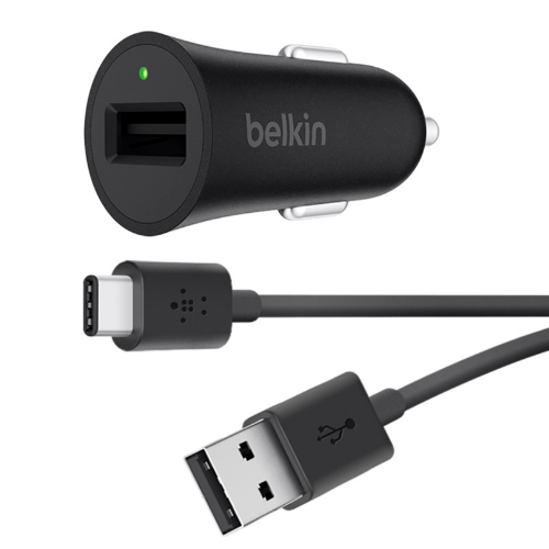 Автомобильное зарядное устройство Belkin F7U032bt04-BLK Автомобильное зарядное устройство Belkin F7U032bt04-BLK