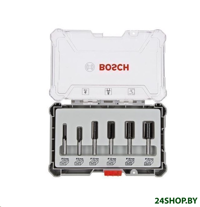 Набор фрез Bosch 2607017465 (6 шт.) Набор фрез Bosch 2607017465 (6 шт.)