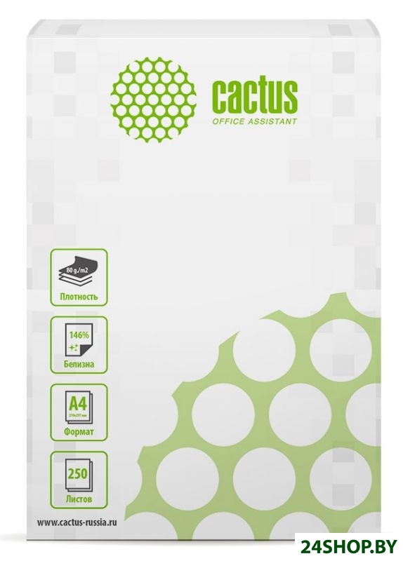 Офисная бумага CACTUS CS-OP-A480250 Офисная бумага CACTUS CS-OP-A480250