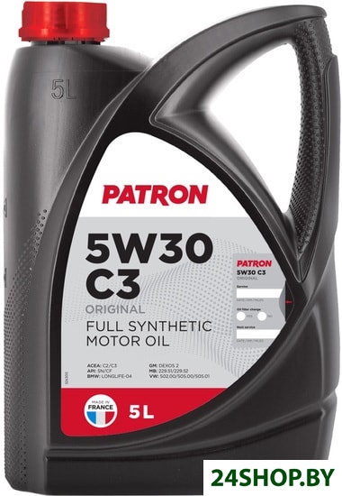 Моторное масло Patron 5W-30 C3 5л Моторное масло Patron 5W-30 C3 5л