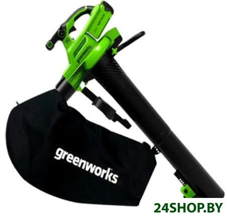 Ручная воздуходувка Greenworks GD40BVIIK4 2406907UB (с 1-им АКБ) Ручная воздуходувка Greenworks GD40BVIIK4 2406907UB (с 1-им АКБ)