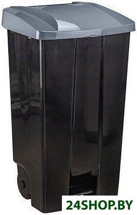 Контейнер для мусора Idea М2395 110 л (серый) Контейнер для мусора Idea М2395 110 л (серый)