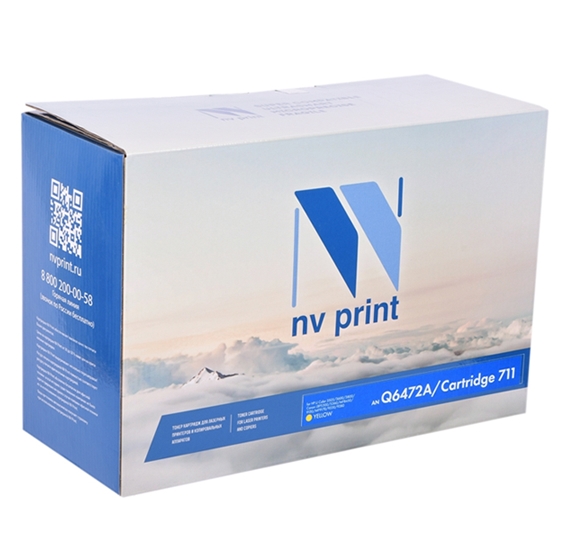 Картридж NV Print NV-Q6472A-711Y (аналог HP, Canon) Картридж NV Print NV-Q6472A-711Y (аналог HP, Canon)