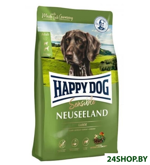 Сухой корм для собак Happy Dog Sensible Neuseeland 12.5 кг Сухой корм для собак Happy Dog Sensible Neuseeland 12.5 кг