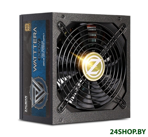 Блок питания Zalman Watttera ZM800-EBTII Блок питания Zalman Watttera ZM800-EBTII