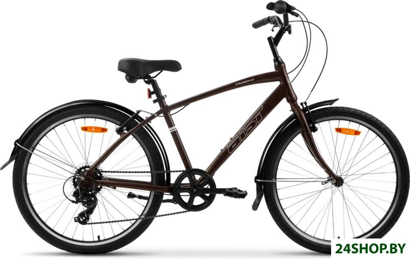 Велосипед AIST Cruiser 1.0 р.18.5 2025 (коричневый) Велосипед AIST Cruiser 1.0 р.18.5 2025 (коричневый)