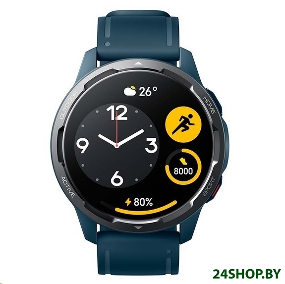 Умные часы Xiaomi Watch S1 Active (синий, международная версия) Умные часы Xiaomi Watch S1 Active (синий, международная версия)