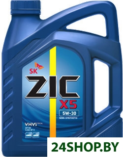 Моторное масло ZIC X5 5W-30 6л Моторное масло ZIC X5 5W-30 6л