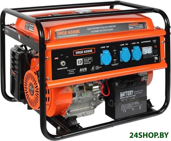 Генератор PATRIOT Max Power SRGE 6500E (474103171) Генератор PATRIOT Max Power SRGE 6500E (474103171)