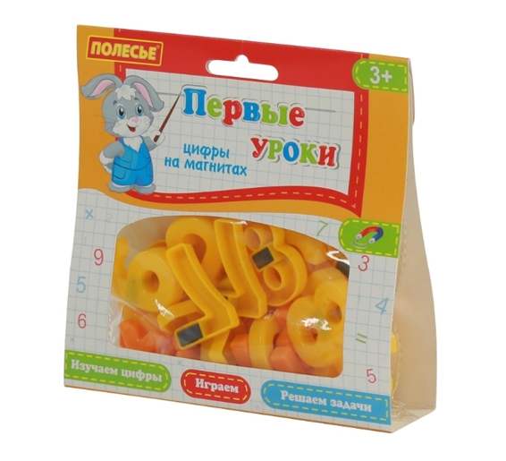 Игровой набор Полесье Первые уроки на магнитах (30 элементов) (в пакете) (70647) Игровой набор Полесье Первые уроки на магнитах (30 элементов) (в пакете) (70647)