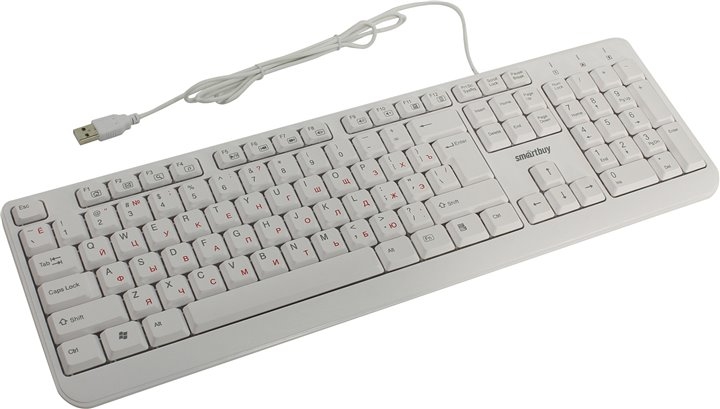 Клавиатура SmartBuy One 208 (SBK-208U-W) Клавиатура SmartBuy One 208 (SBK-208U-W)