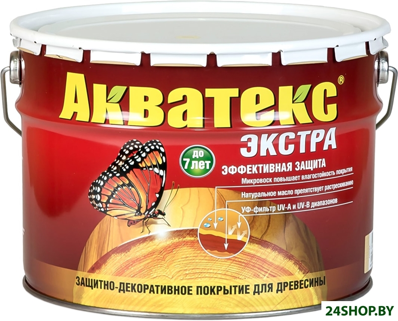 Пропитка Акватекс Экстра (палисандр, 9 л) Пропитка Акватекс Экстра (палисандр, 9 л)
