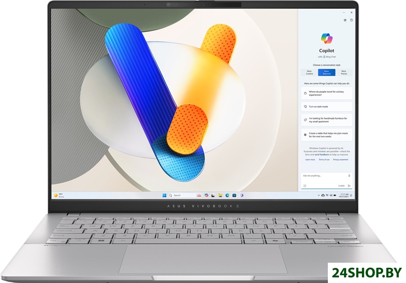 Ноутбук ASUS Vivobook S 14 OLED M5406NA-QD108 Ноутбук ASUS Vivobook S 14 OLED M5406NA-QD108