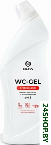 Средство для унитаза Grass WC-Gel Professional 125535 750 мл Средство для унитаза Grass WC-Gel Professional 125535 750 мл